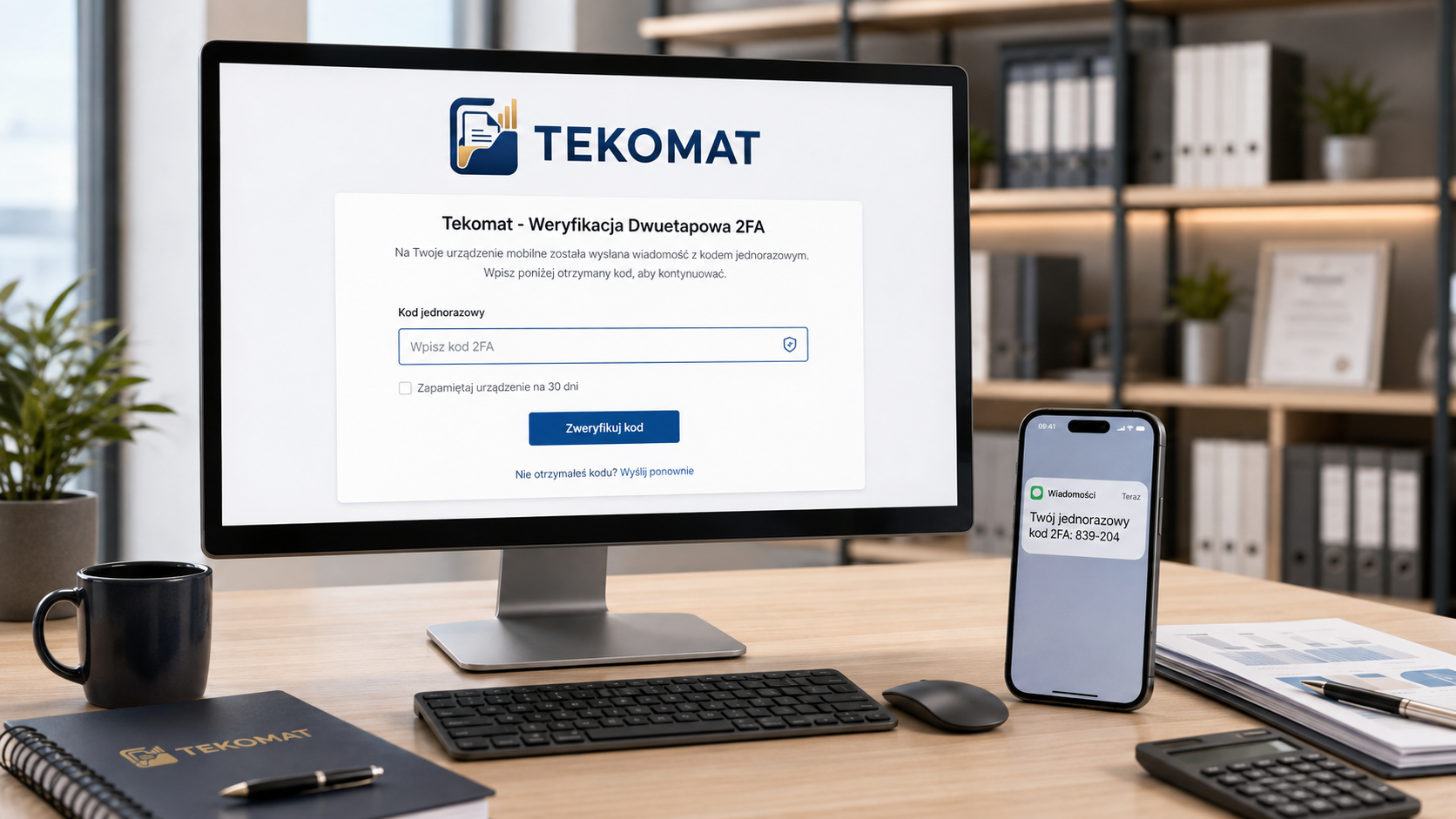 Dwuetapowa weryfikacja logowania — dodatkowa warstwa ochrony konta
