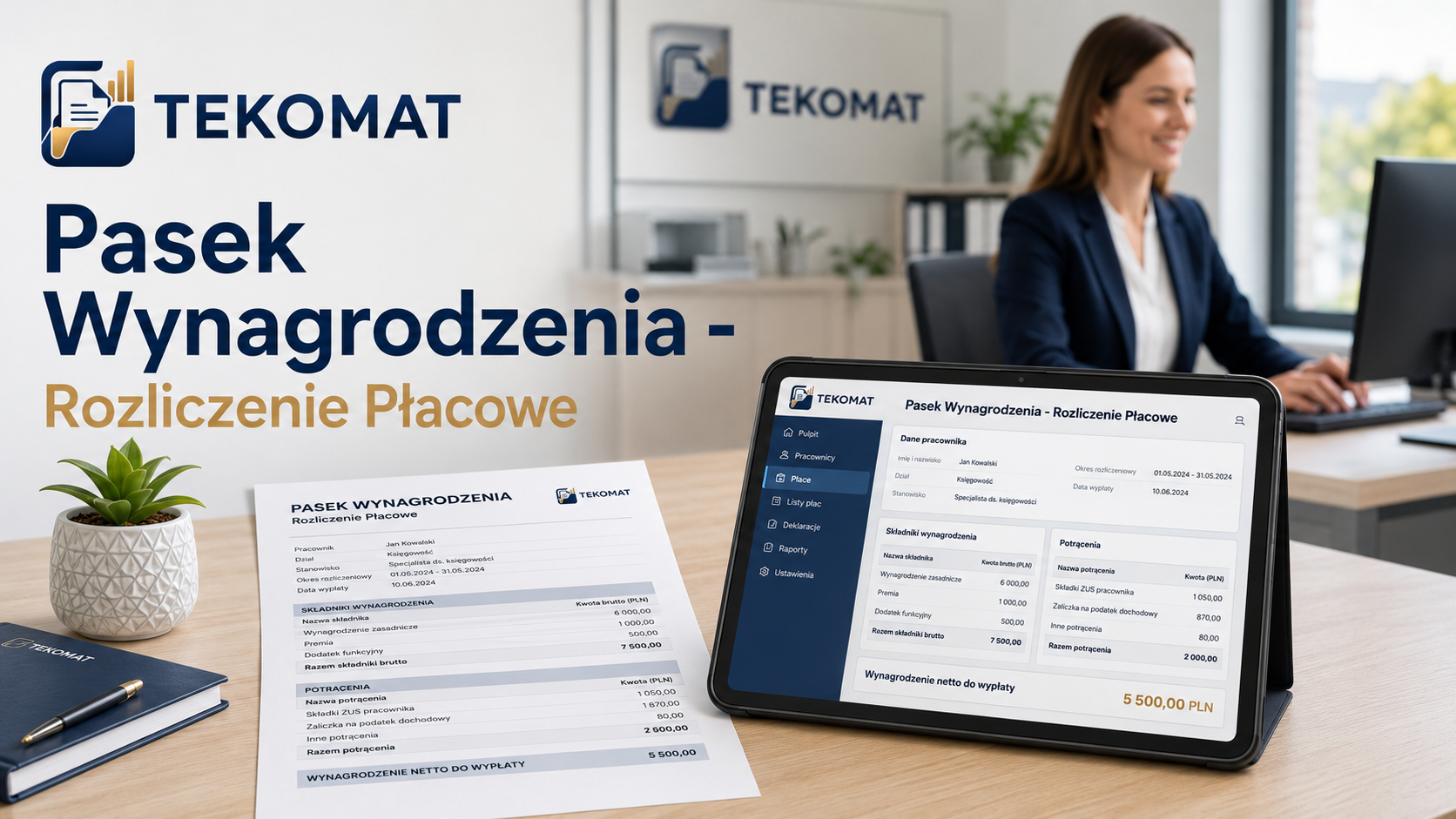 Pasek wynagrodzenia dla pracownika — co powinien zawierać